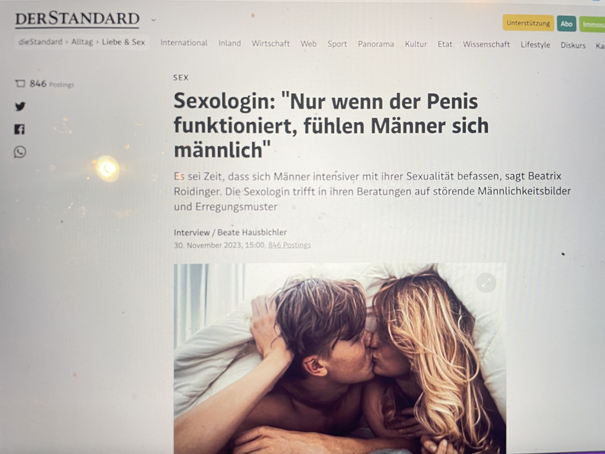 Beatrix Roidinger Sexologin Interview der Standard